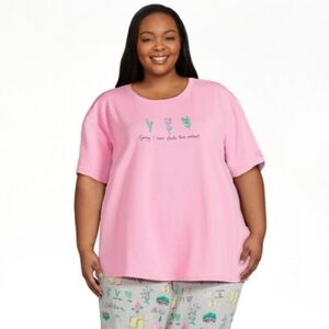 JOYSPUN Short Sleeve Pajama Sleep Set